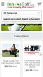 Mobile Screenshot of innovagolf.com